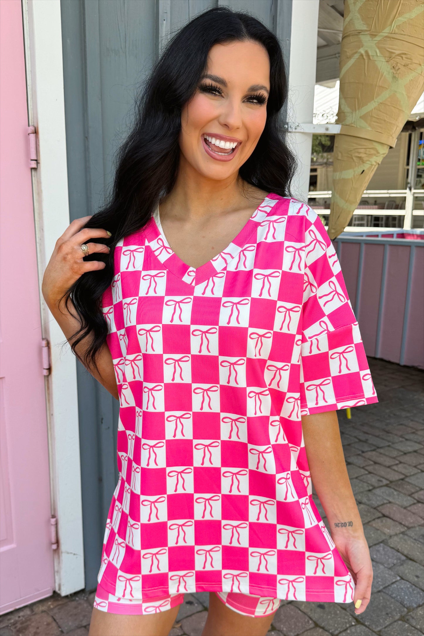 All Day Biker Set- Twirls and Bows
