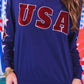 USA Sequin Star Top