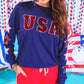 USA Sequin Star Top