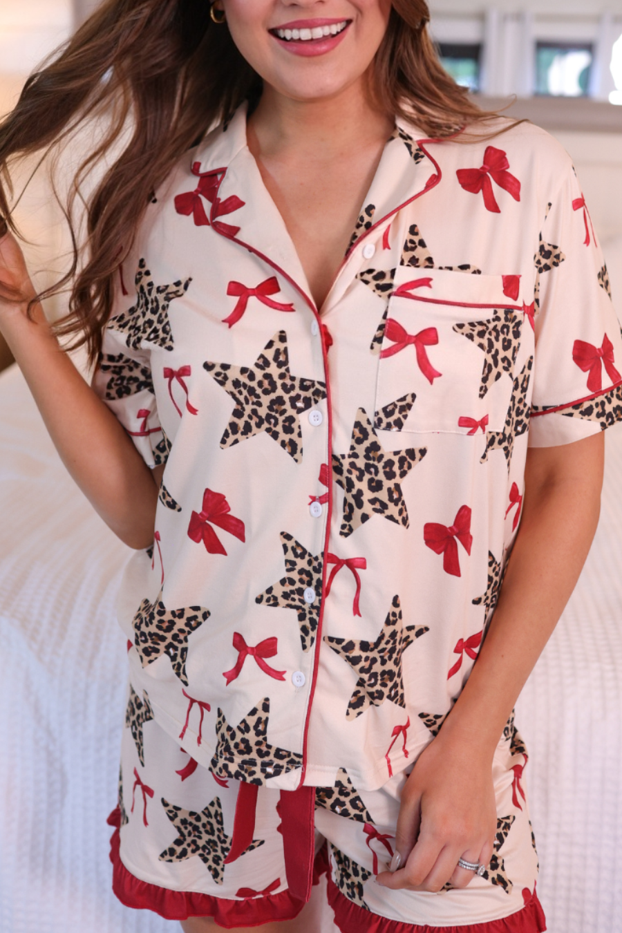 Simply Untamed Ruffle Pajama Set