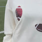 Football Season Sequin Sweatshirt Tunic