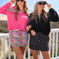 Mia Printed Pullover- Falling for Florals