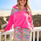 Mia Printed Pullover- Falling for Florals