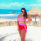 Heat Wave Tie Swimsuit - Jess Lea Wholesale