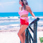 Heat Wave Tie Swimsuit - Jess Lea Wholesale