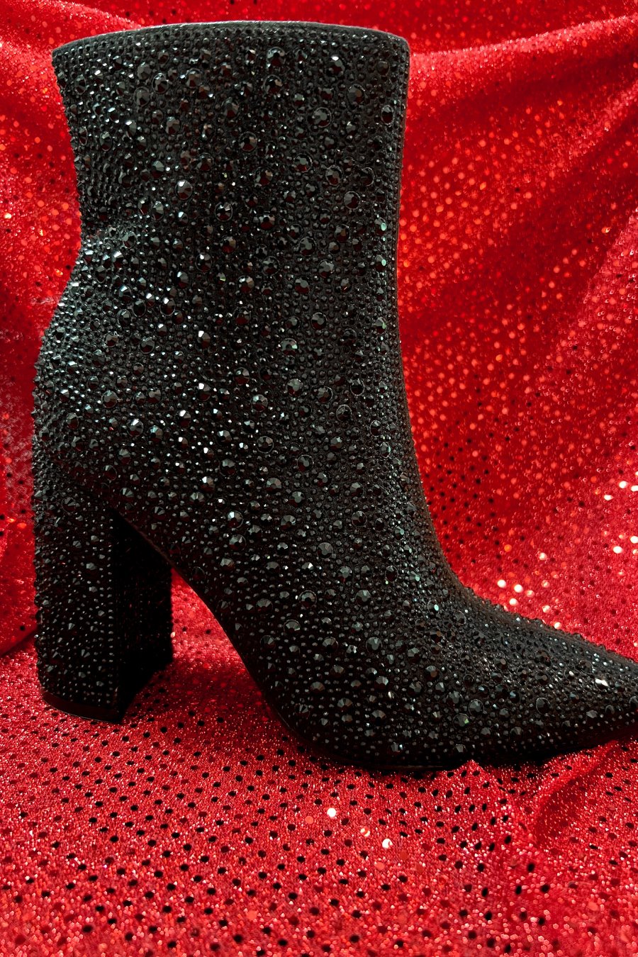 Dripping In Rhinestones Booties - Jess Lea Wholesale