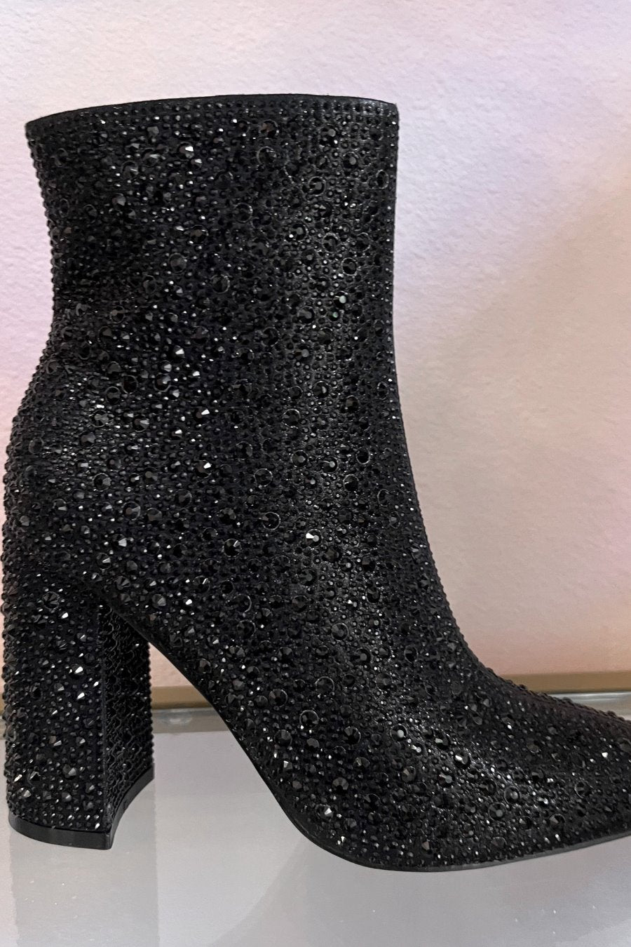 Dripping In Rhinestones Booties - Jess Lea Wholesale
