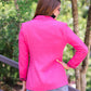 Get To Work Pink Leopard Blazer - Jess Lea Wholesale