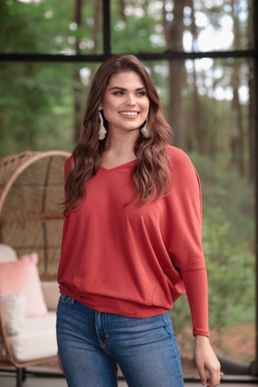 Melanie Dolman Sleeve Top - Jess Lea Wholesale