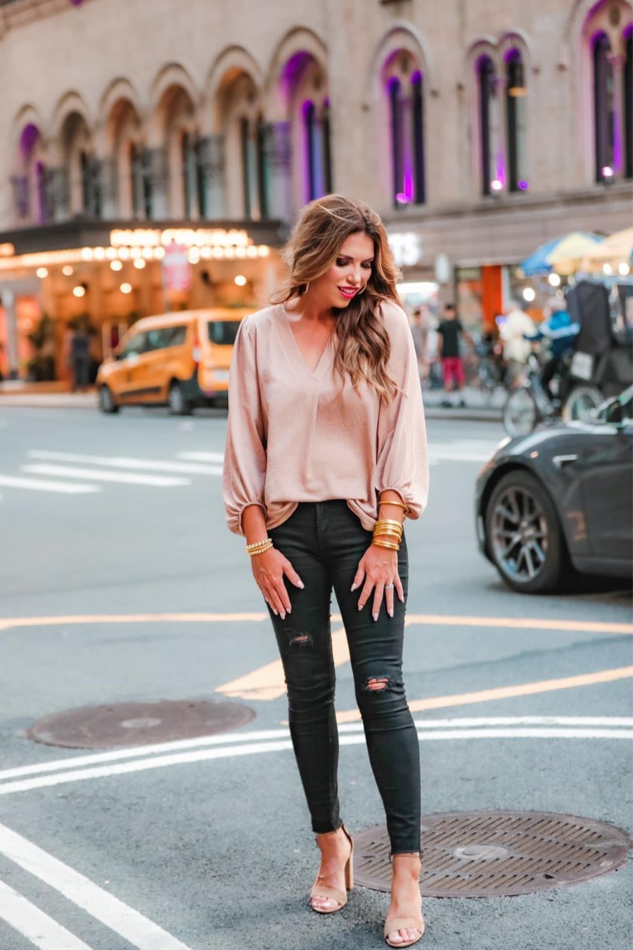 Jamie Balloon Sleeve Top - Jess Lea Wholesale