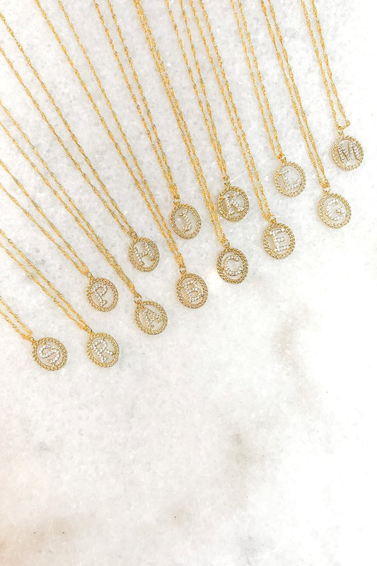 Initial Twist Necklace - Jess Lea Wholesale