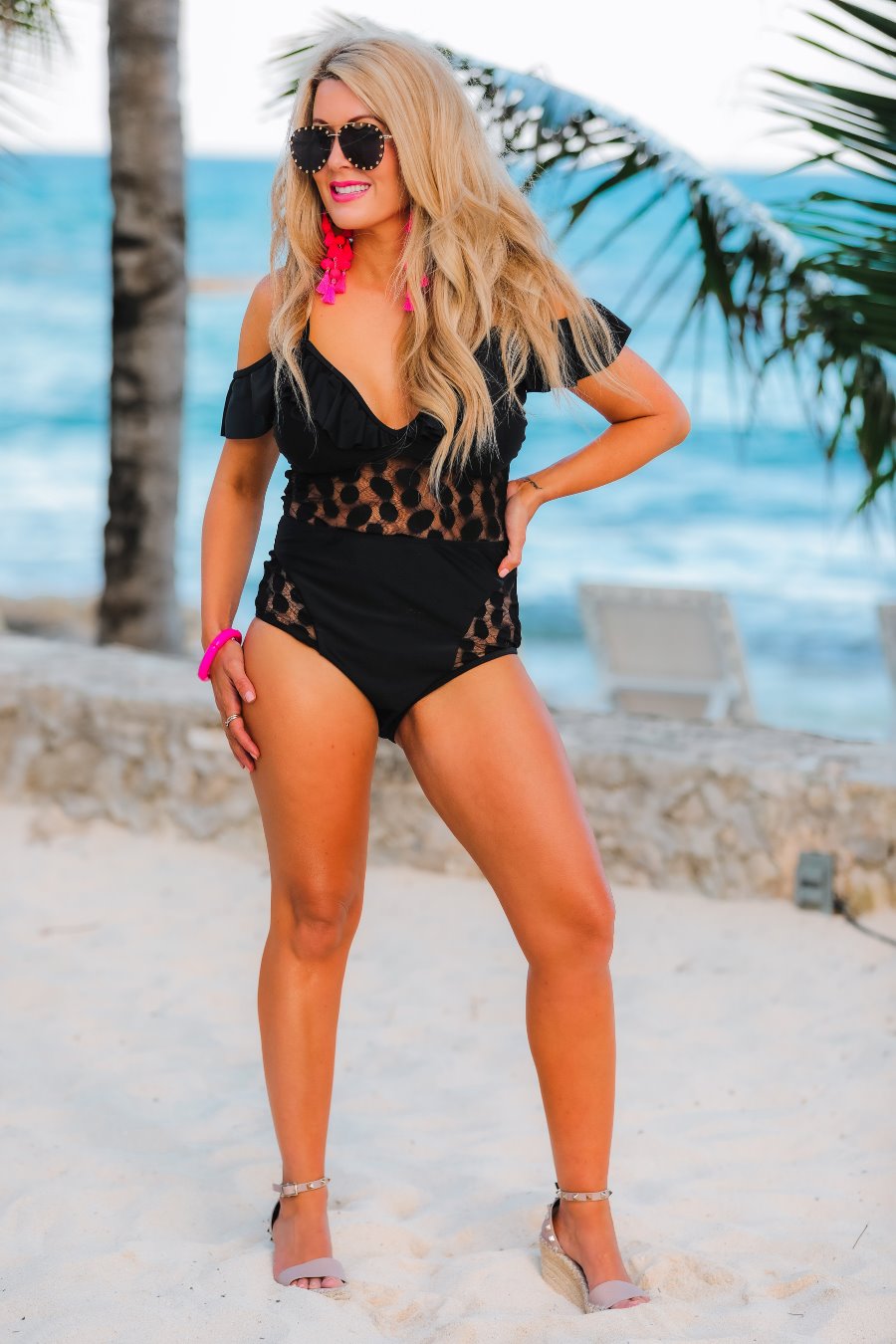 Too Chic One Piece Swimsuit - Jess Lea Wholesale