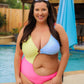 Sun Rays One Piece Swimsuit - Jess Lea Wholesale