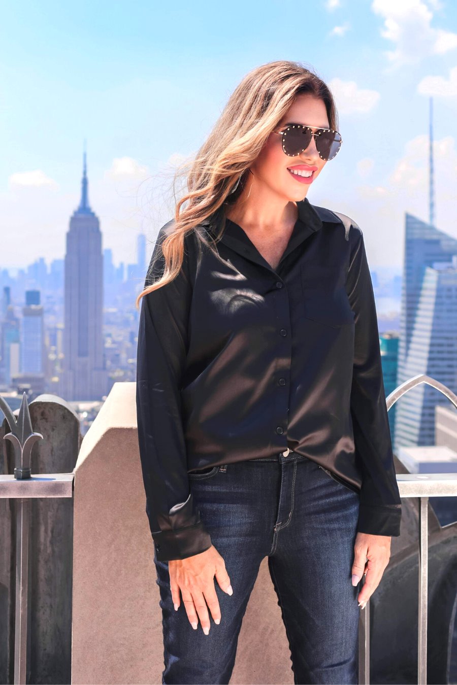 Boss Babe Button Up Top - Jess Lea Wholesale