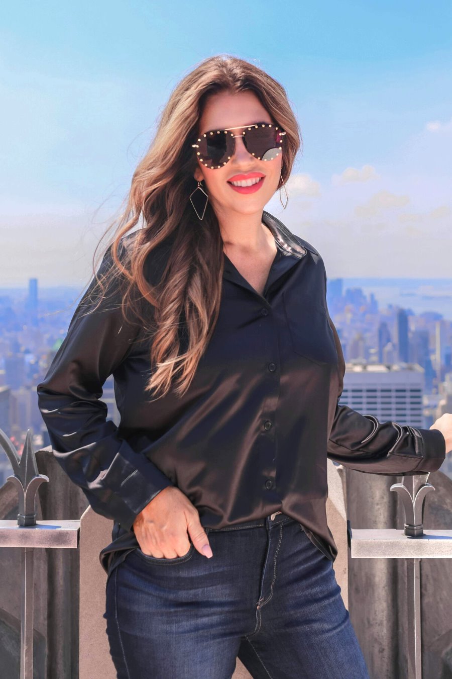 Boss Babe Button Up Top - Jess Lea Wholesale