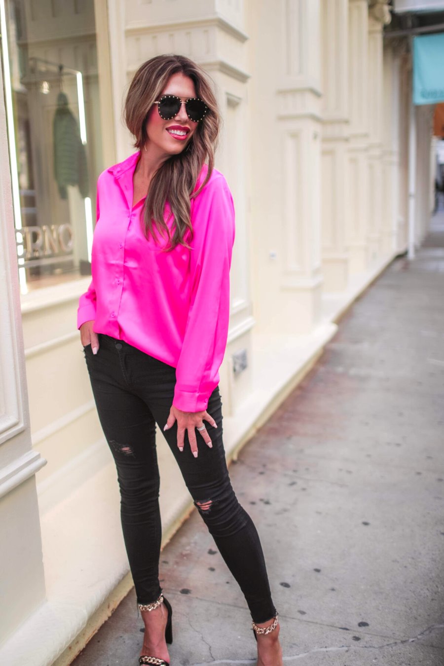 Boss Babe Button Up Top - Jess Lea Wholesale