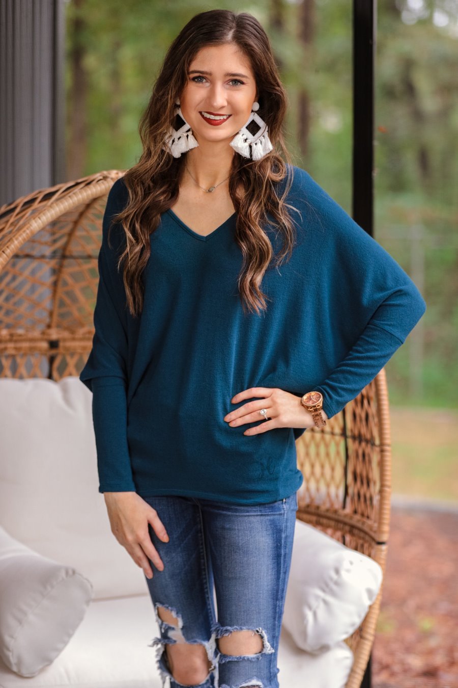 Melanie Dolman Sleeve Top - Jess Lea Wholesale