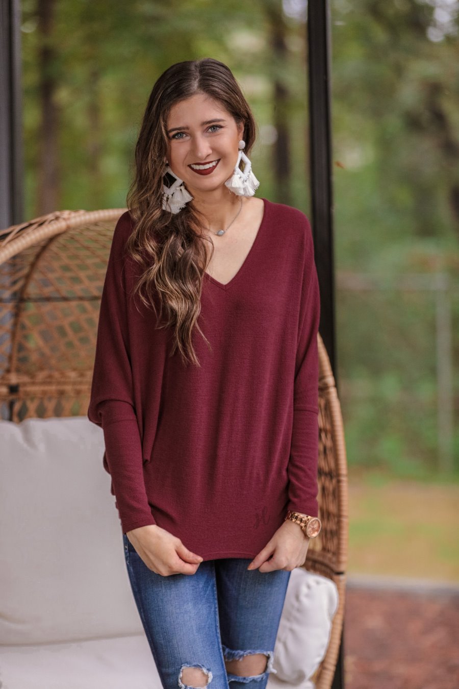 Melanie Dolman Sleeve Top - Jess Lea Wholesale