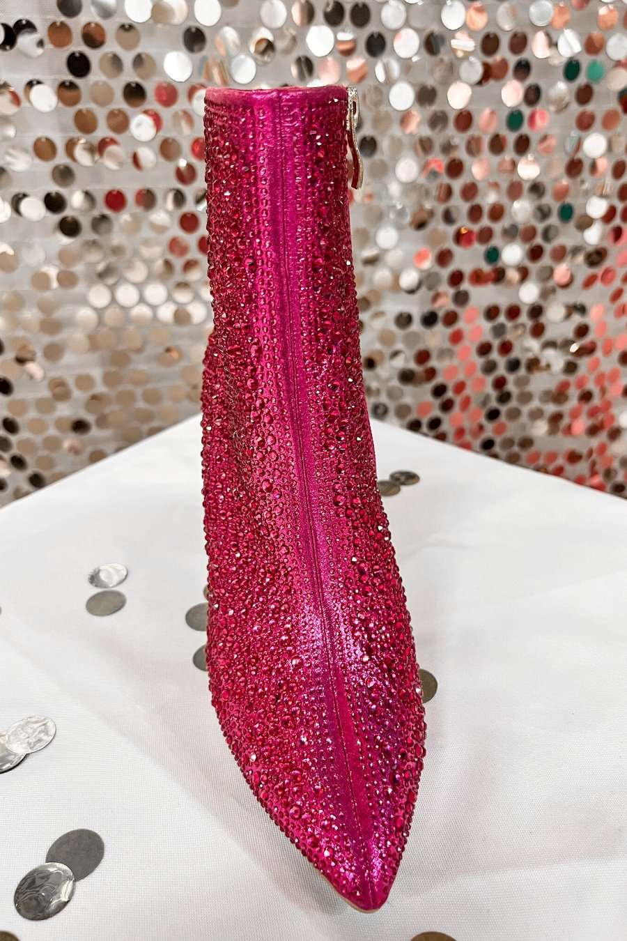 Dripping In Rhinestones Booties - Jess Lea Wholesale