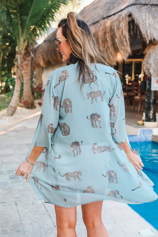 Stay Fierce Tiger Kimono - Jess Lea Wholesale