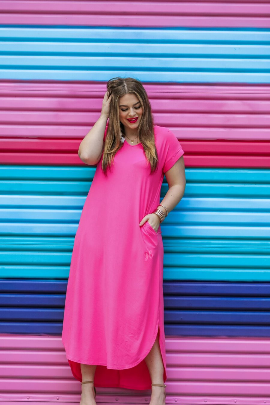 Libby T-Shirt Maxi Dress - Jess Lea Wholesale