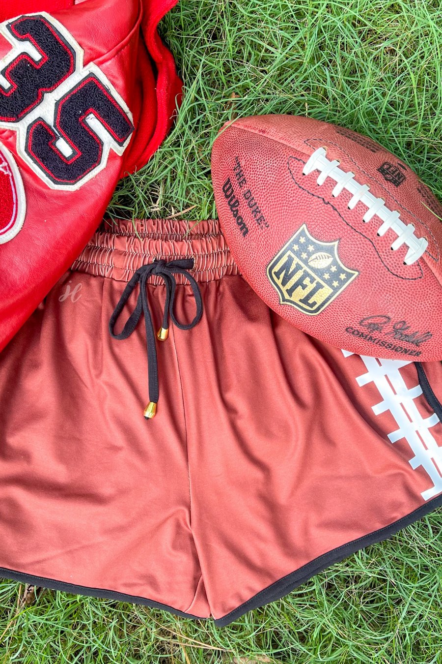 Touchdown Drawstring Everyday Shorts - Jess Lea Wholesale