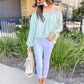 Chasing Fame Satin Off the Shoulder Top - Jess Lea Wholesale