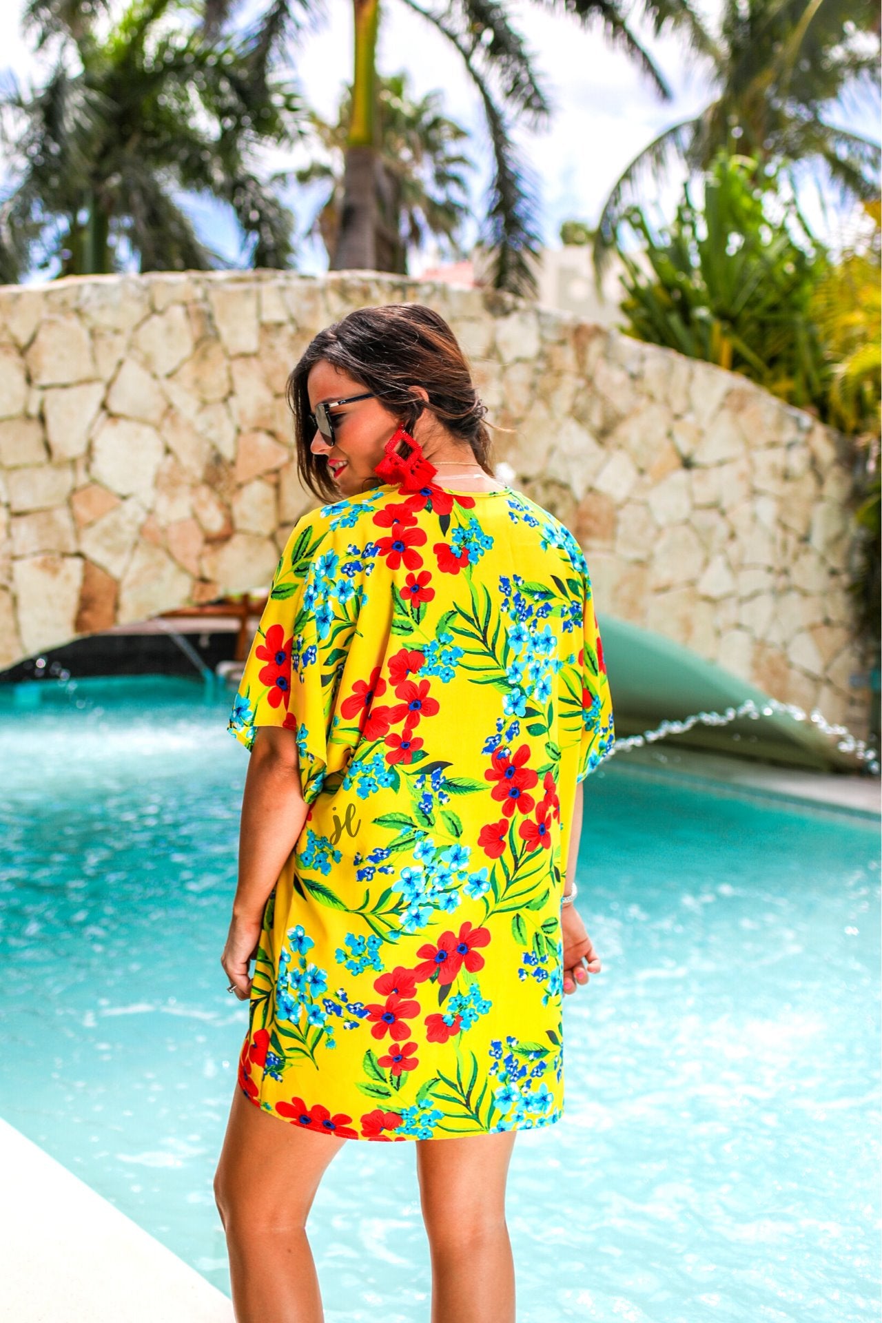 Walking On Sunshine Floral Kimono - Jess Lea Wholesale
