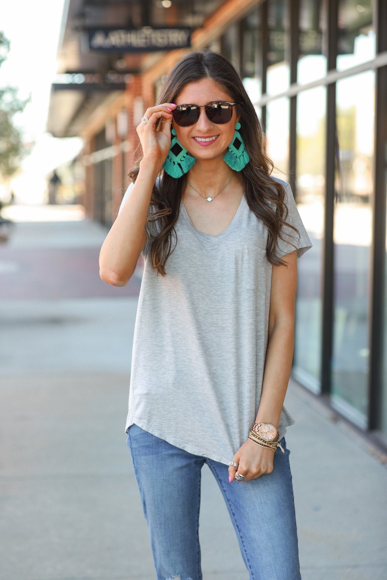 Jess Lea Basic Pocket Tee - Jess Lea Wholesale