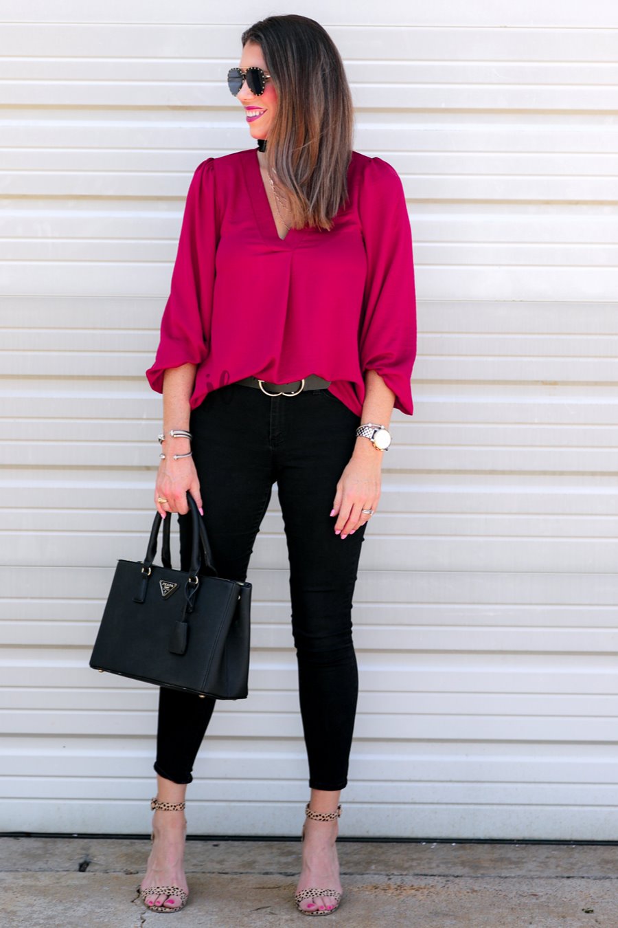 Jamie Balloon Sleeve Top - Jess Lea Wholesale