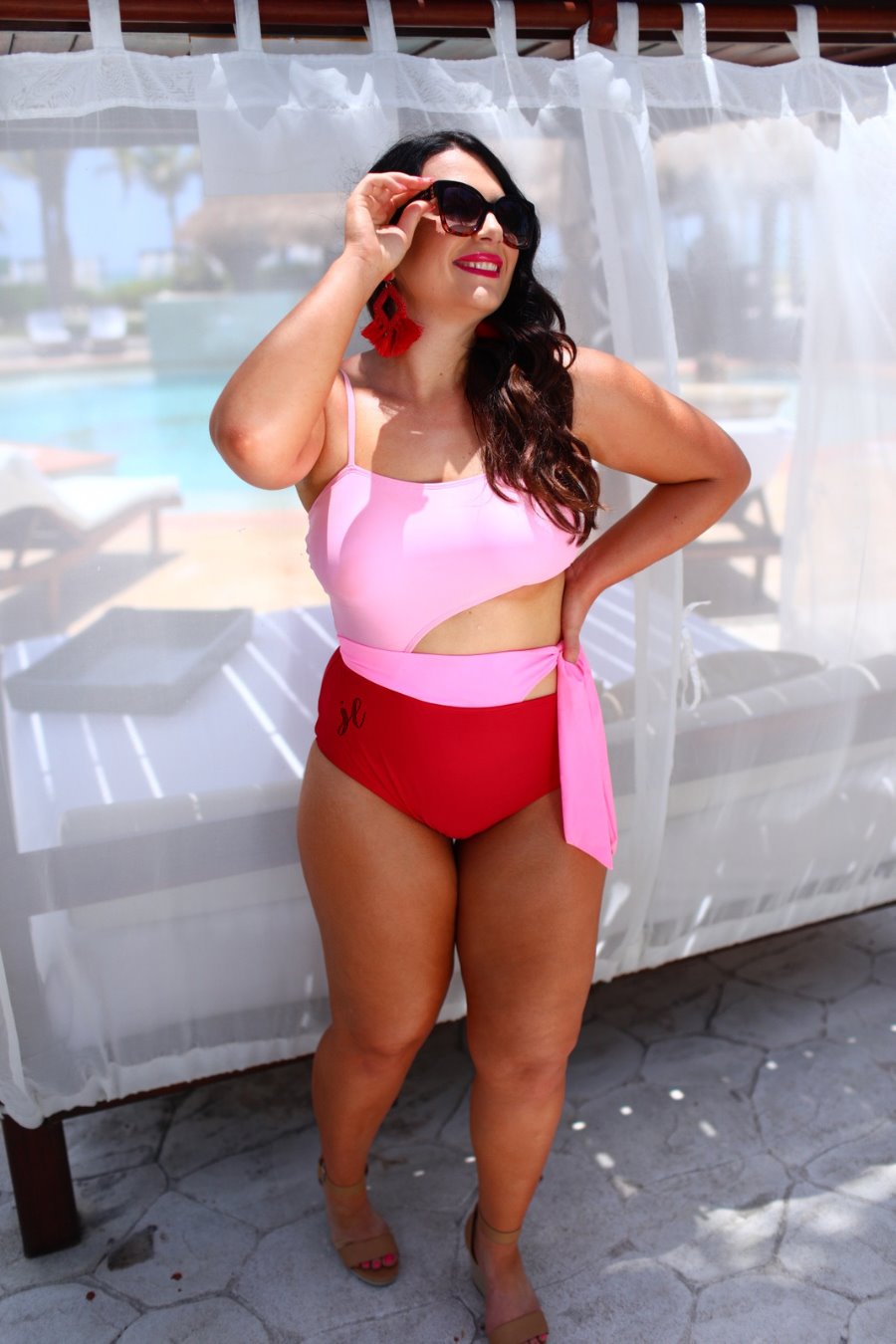 Heat Wave Tie Swimsuit - Jess Lea Wholesale