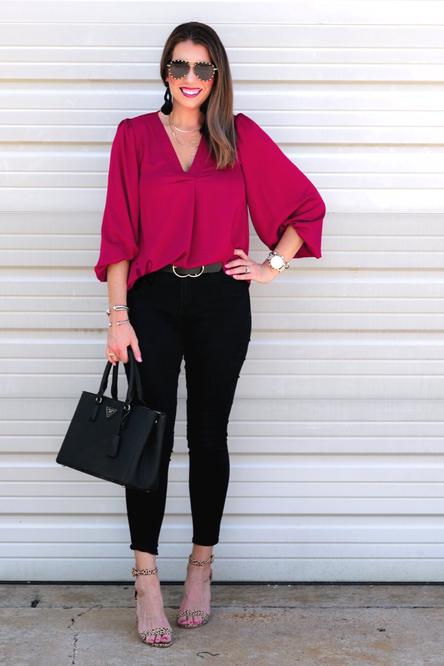 Jamie Balloon Sleeve Top - Jess Lea Wholesale