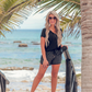 Own The Moment Leopard Drawstring Everyday Shorts - Jess Lea Wholesale